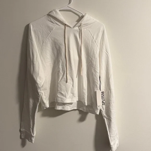 NWT Split59 Zoey Cropped Hoodie SZ large - Picture 5 of 7